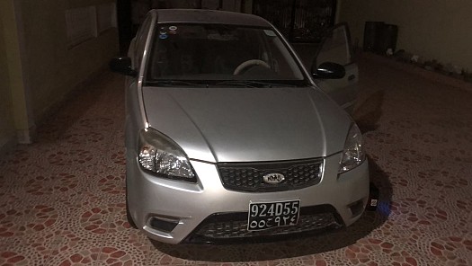 Kia Rio 2011, climatisée, faible kilométrage, en promo