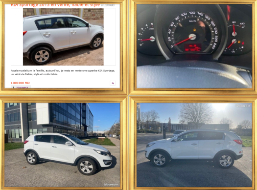 Kia Sportage 2013 Blanche - SUV Compact, Spacieux et Economique