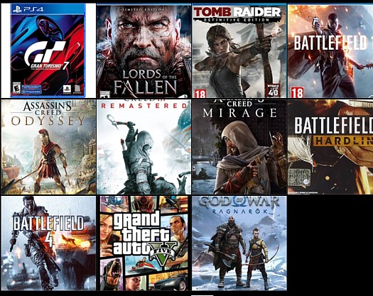 Offre d\'échange de jeux PS4 de qualité et incontournables