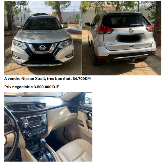 Nissan Xtrail en bon état, prix négociable