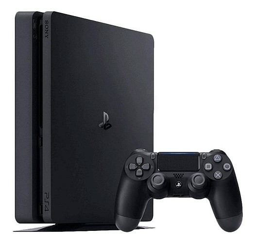 Console PlayStation 4 Slim + 2 manettes + jeu au choix