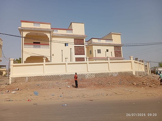 Appartements neufs F4 sécurisés à louer à Balbala Cheikh Moussa