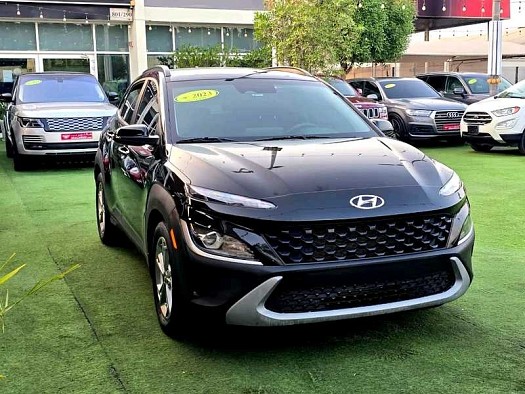 Hyundai Kona 2023 Essence, Boîte Auto, Noir, Excellent État