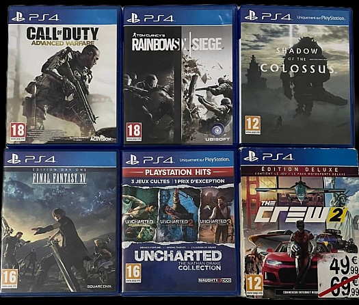 Jeux PlayStation 4 à vendre