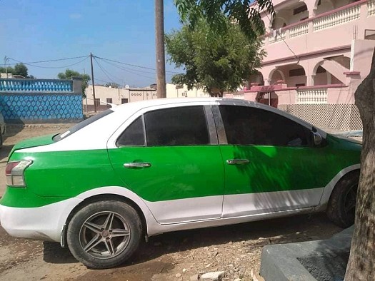 Toyota Yaris 2008 pour pièces détachées, long châssis