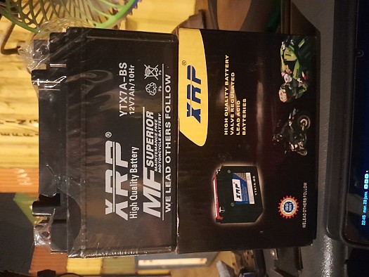 Batterie pour moto neuve à prix abordable
