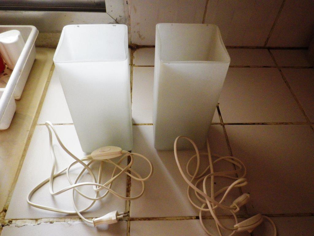 vends 2 lampes de chevet ikea compltes 12705