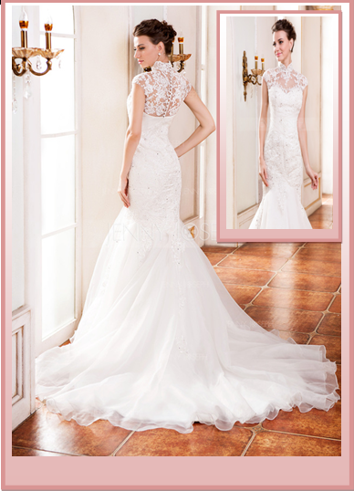 Robe de mariée et ses accessoires