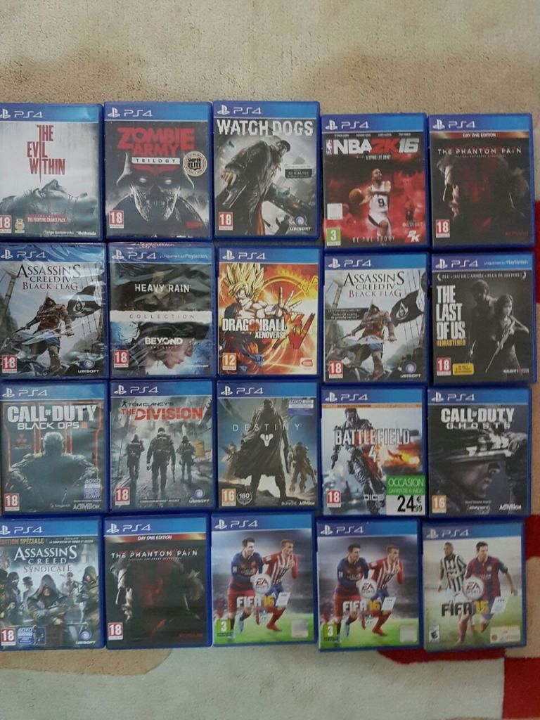 JEUX PS4