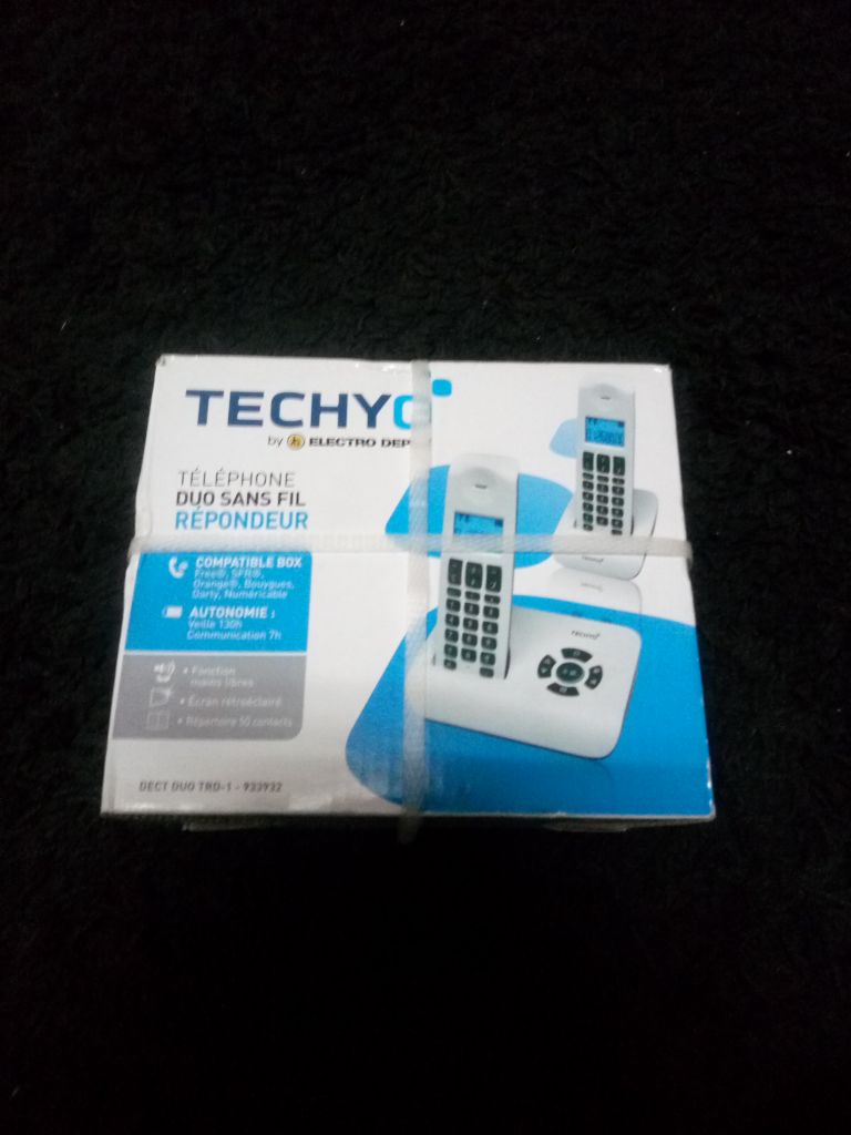 Téléphone fixe duo
