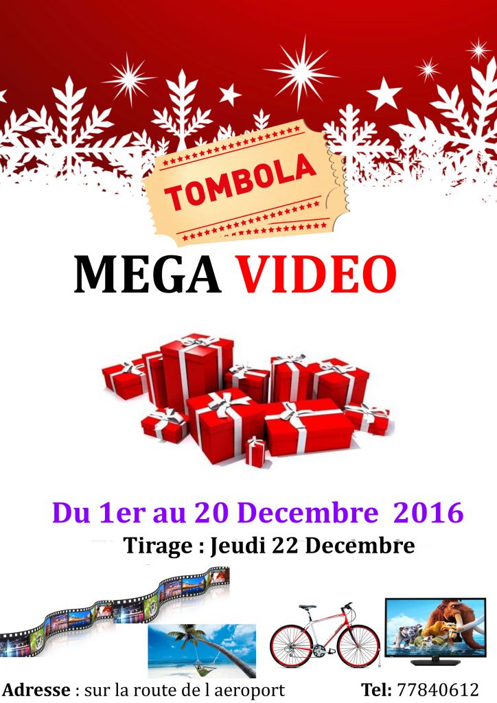 Mega tombola exceptionnelle