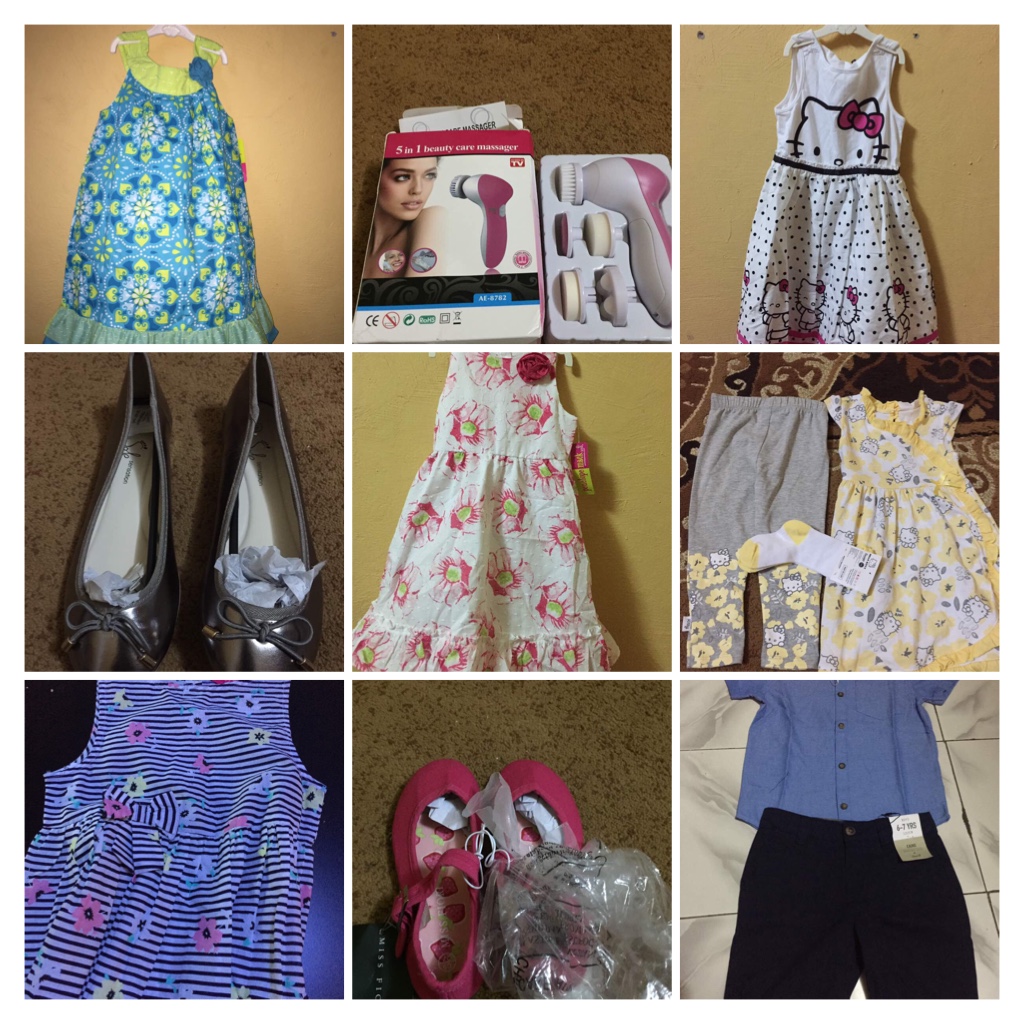 Les habits des enfants et accessoires