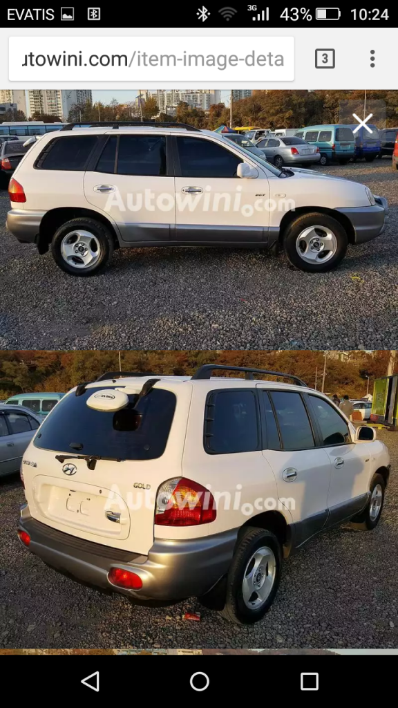 Santa Fe model 2003