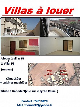 Location villa à gabode 3