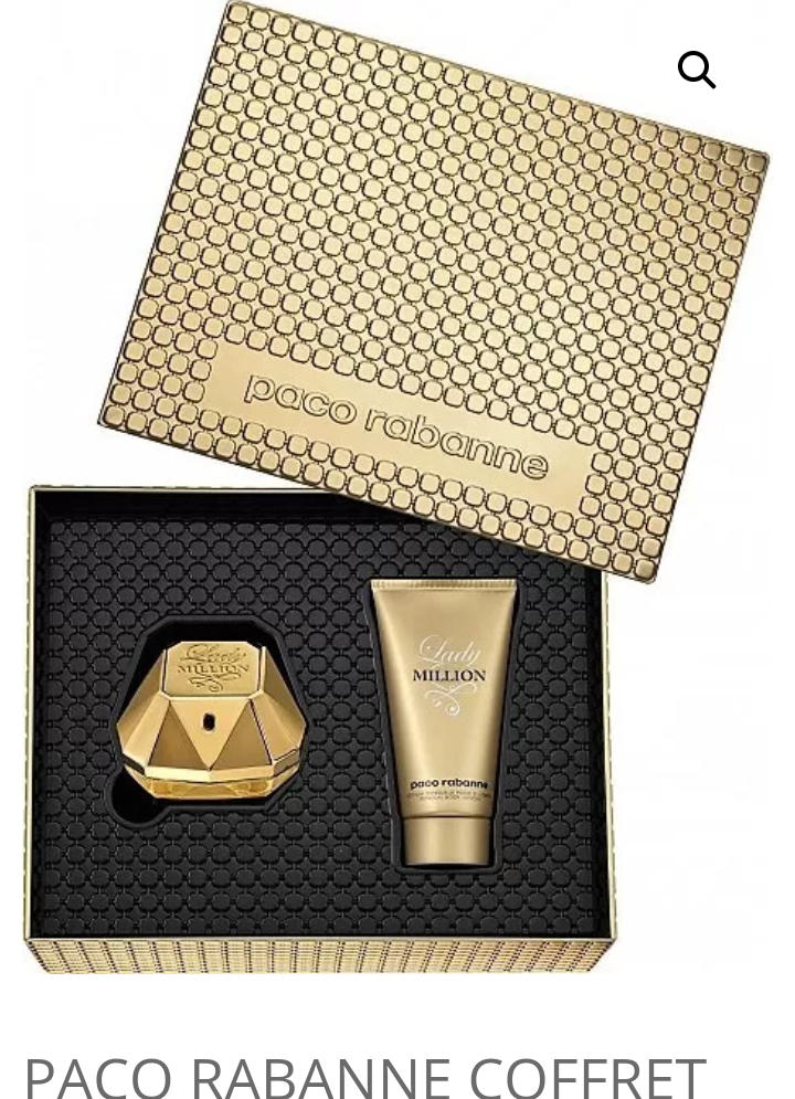 Coffret Parfum Lady Million Paco Rabanne