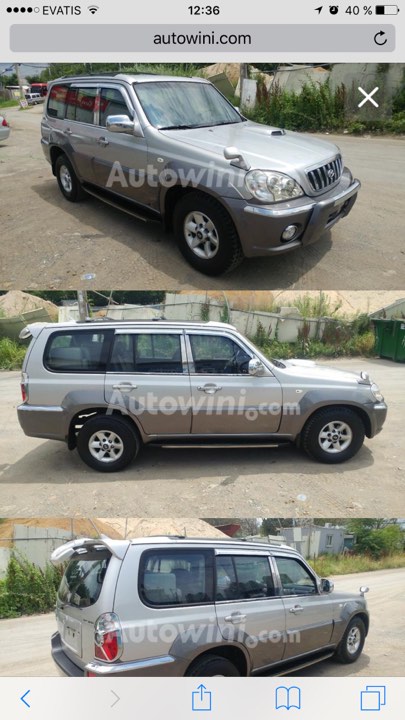 HYUNDAI TERRACAN 2002