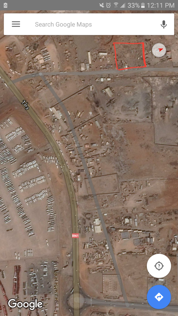 Terrain 5000m2 a louer pk12