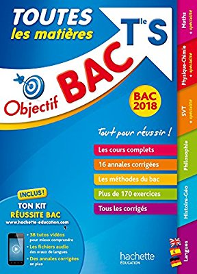 Annale objectif bac S 2018 neuf