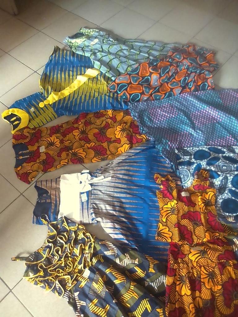 Très jolies robes africains pour petite fille de 0 a 6ans