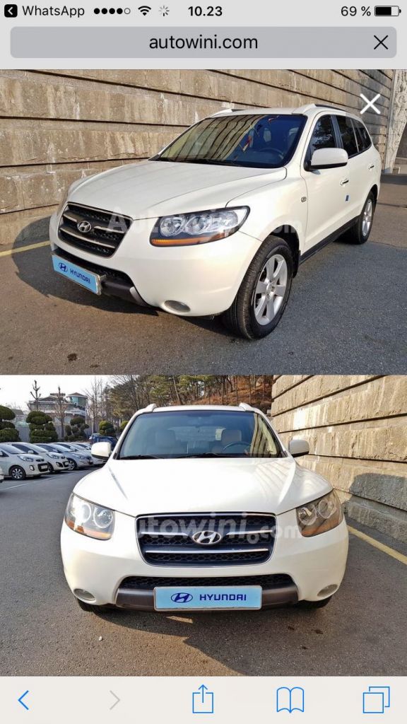 Hyundai Santafe CM MLX 2008 (MONITOR+FULLAUTO+LEATHER)