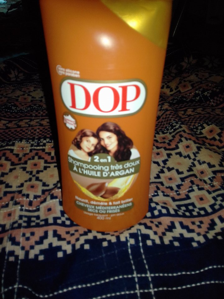 shampooing coco à l'huile d'argan