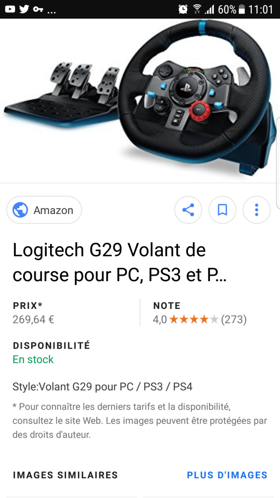 Volant Ps4 + un pedalier