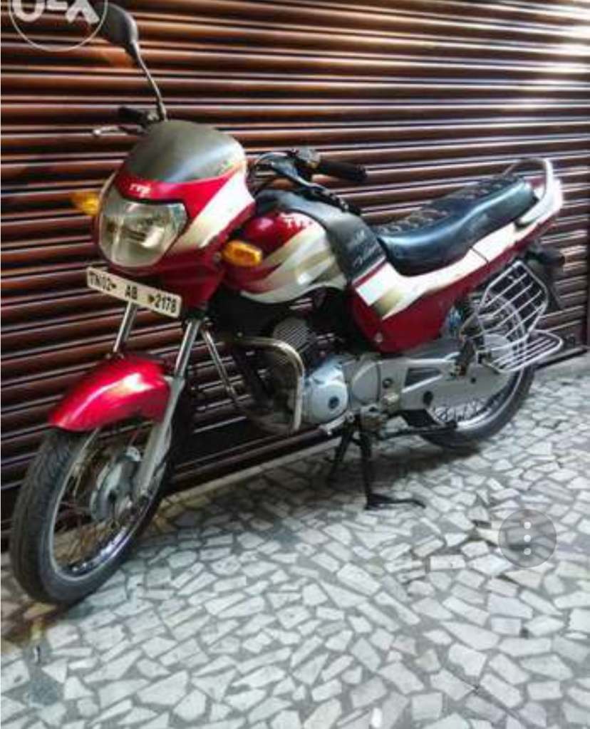 Moto tvs old victor GL 125 CC