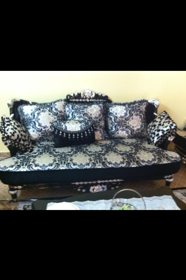 Salon complet avec accessoires