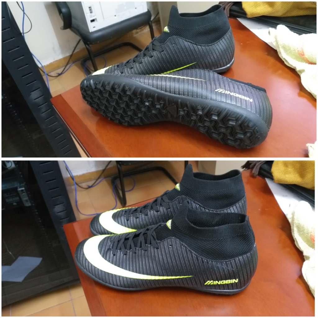 Hommes chaussures de Football haut gazon