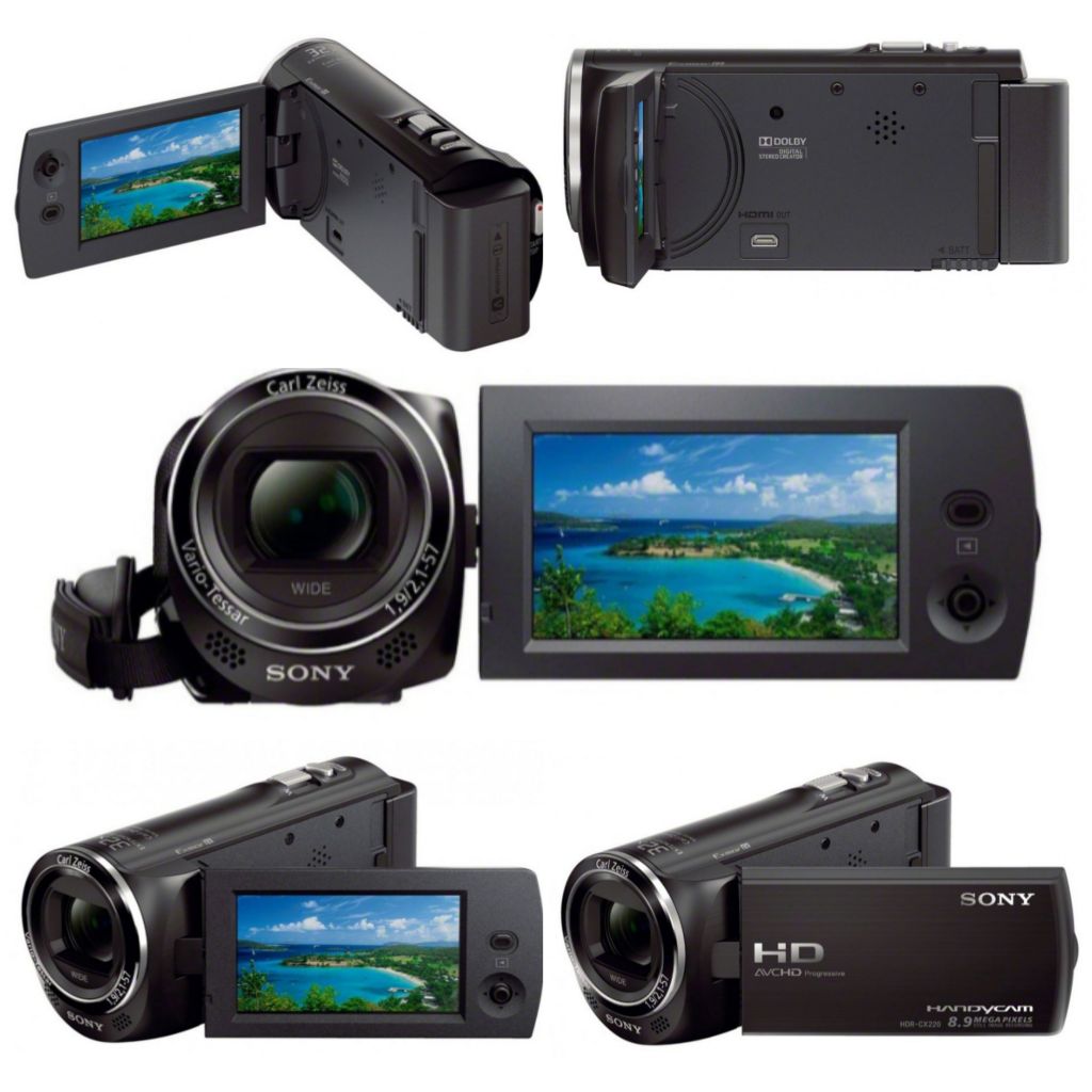 Caméscope numérique SONY HDR-CX220E Full HD format AVCHD ( Advanced Video Coding High Definition )
