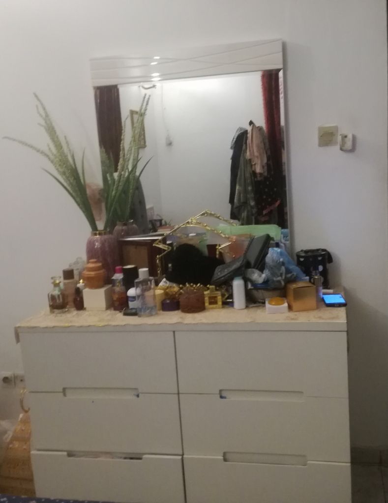 Chambre à coucher blanche à Djibouti